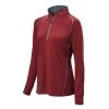 Mizuno Girl's Comp 1/2 Zip Long Sleeve Pullover Team Sports