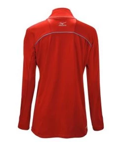 Mizuno Girl's Comp 1/2 Zip Long Sleeve Pullover Team Sports 21 Mizuno Girl's Comp 1/2 Zip Long Sleeve Pullover Team Sports