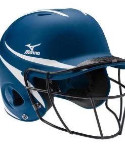 Team Sports Mizuno MVP Series S/M Fastpitch Softball Batting Helmet With Mask