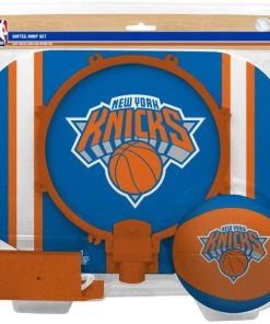 Licenced + Collectibles Rawlings NBA New York Knicks Softee Hoop Set Softee