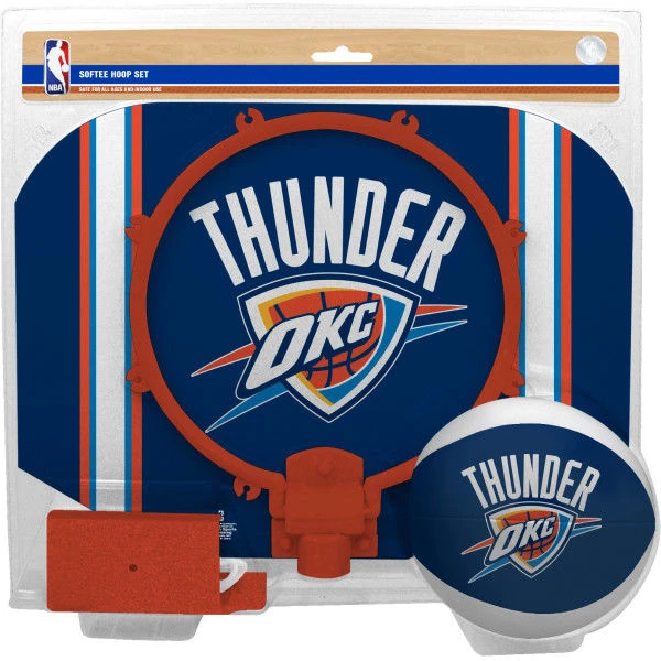 Rawlings NBA Oklahoma City Thunder Softee Hoop Set Softee Licenced + Collectibles 1 Rawlings NBA Oklahoma City Thunder Softee Hoop Set Softee Licenced + Collectibles