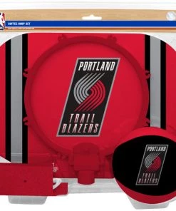 Licenced + Collectibles Rawlings NBA Portland Trail Blazers Softee Hoop Set