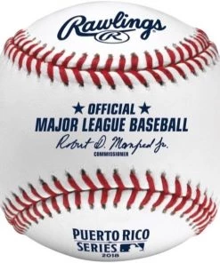 Rawlings Official 2018 MLB® Puerto Rico Series® On-Field Baseball Team Sports