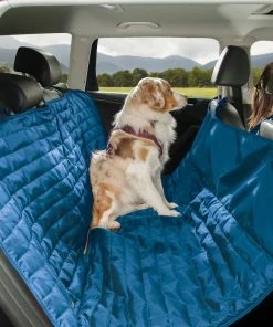 KURGO LOFT DOG HAMMOCK Three Blue Dogs