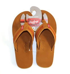 Rawlings Baseball Stitch Nubuck Leather Sandals Team Sports