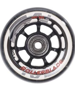 Individual Sports ROLLERBLADE WHEELS PACK 76MM 80A + SG5 BEARINGS (8PCS)