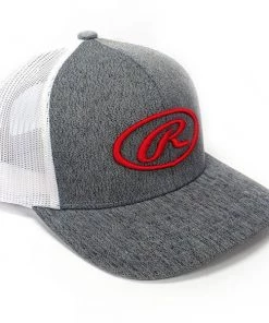 Rawlings Snapback Trucker Mesh Hat Team Sports