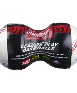 Team Sports Rawlings 24 Pack Pony League 14U League Play Baseballs