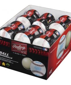 Rawlings 24 Pack T-Ball 6U Training Baseballs