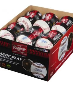 Team Sports Rawlings 24 Pack Youth 14U Game Play Baseballs