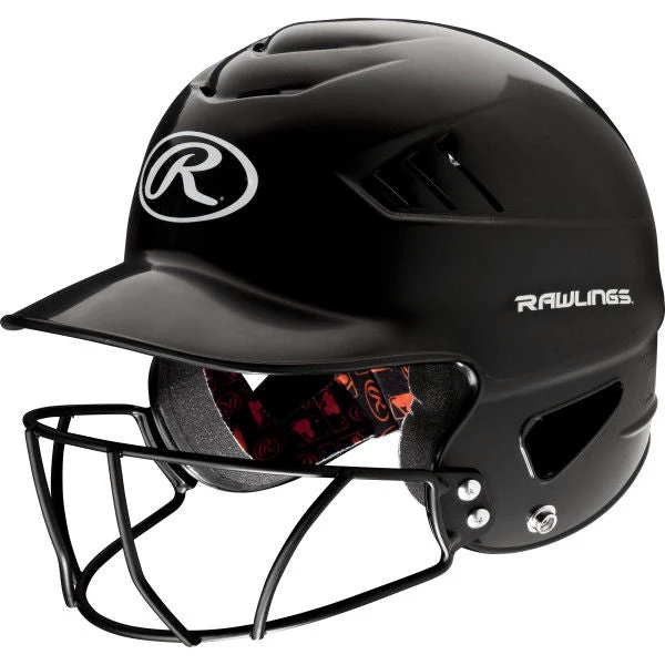 Rawlings Coolflo Batting Helmet With Facemask Team Sports 1 Rawlings Coolflo Batting Helmet With Facemask Team Sports