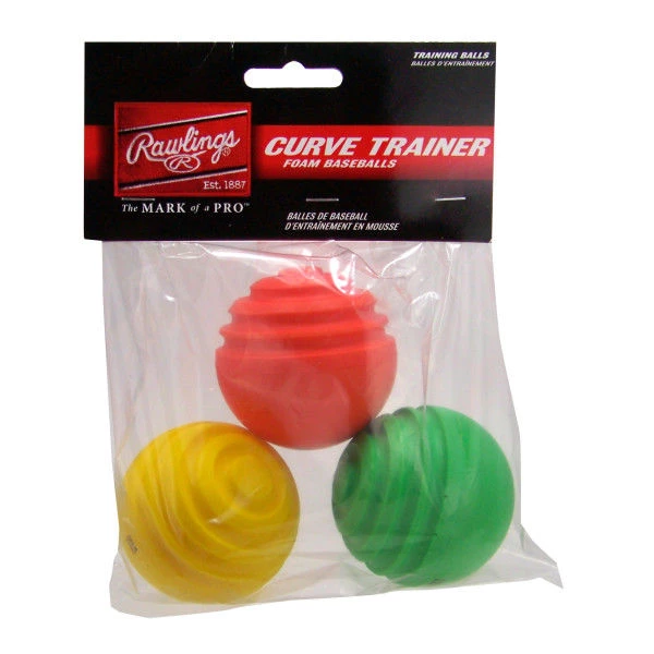 Rawlings Curve Ball Training Balls 1 Rawlings Curve Ball Training Balls