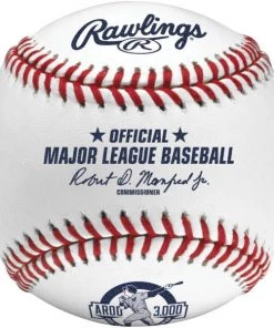 Rawlings MLB 2015 Alex Rodriguez 3000 Career Hits Baseball Team Sports