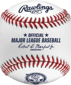 Rawlings MLB 2017 Edgar Martinez Number Retirement Baseball