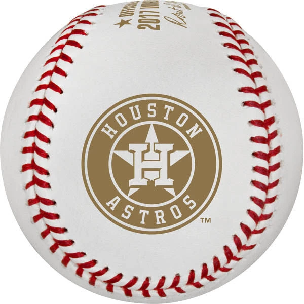 Rawlings MLB 2017 World Series Champions Houston Astros Baseball - Individual Team Sports
