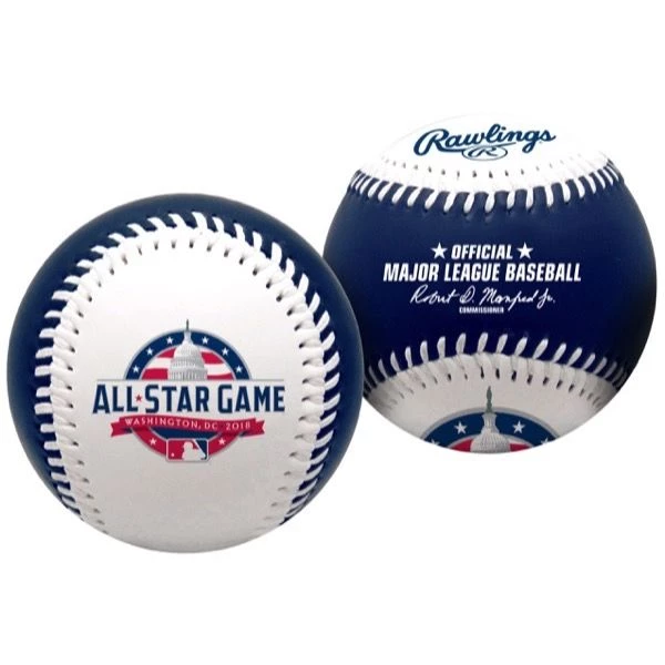 Team Sports Rawlings MLB 2018 Replica All-Star Baseball 1 Team Sports Rawlings MLB 2018 Replica All-Star Baseball