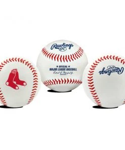 Rawlings MLB Boston Red Sox Baseball - Team Logo Team Sports