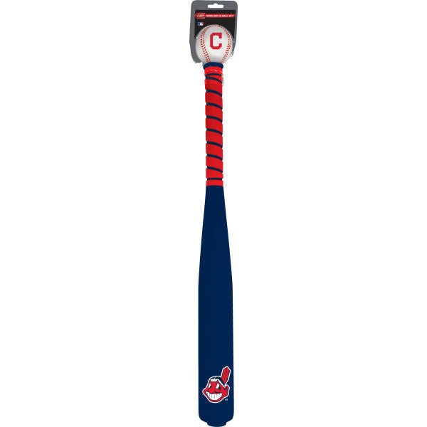 Rawlings MLB Cleveland Indians Foam Bat And Ball Set