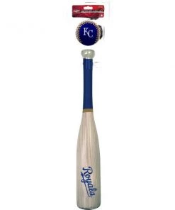 Rawlings MLB Kansas City Royals Bat And Ball Set Licenced + Collectibles