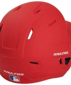 Team Sports Rawlings Mach Junior One-Tone Matte Helmet With EXT Flap