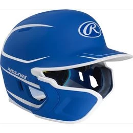 Rawlings Mach Junior Two-Tone Matte Helmet With EXT Flap Team Sports