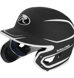 Rawlings Mach Junior Two-Tone Matte Helmet With EXT Flap Team Sports
