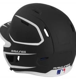 Rawlings Mach Junior Two-Tone Matte Helmet With EXT Flap Team Sports