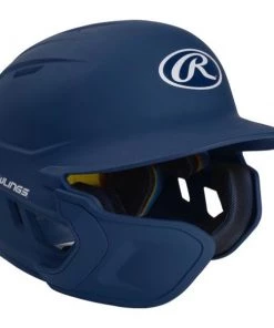 Rawlings Mach Senior One-Tone Matte Helmet With EXT Flap Team Sports