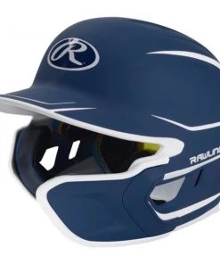 Team Sports Rawlings Mach Senior Two-Tone Matte Helmet With EXT Flap
