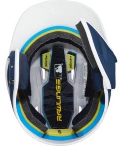 Rawlings Mach Senior Two-Tone Matte Helmet With EXT Flap Team Sports