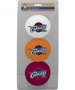 Rawlings NBA Cleveland Cavaliers Three-Point Softee Basketball Set Licenced + Collectibles