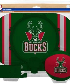 Licenced + Collectibles Rawlings NBA Milwaukee Bucks Softee Hoop Set