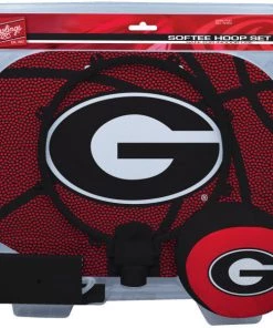 Licenced + Collectibles Rawlings NCAA Georgia Bulldogs Hoop Set - Softee