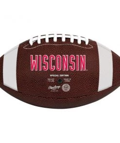 Rawlings NCAA Wisconsin Badgers Football Licenced + Collectibles