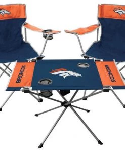 Licenced + Collectibles Rawlings NFL Denver Broncos 3-Piece Tailgate Kit