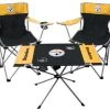 Licenced + Collectibles Rawlings NFL Pittsburgh Steelers 3-Piece Tailgate Kit
