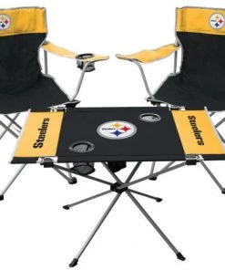Licenced + Collectibles Rawlings NFL Pittsburgh Steelers 3-Piece Tailgate Kit