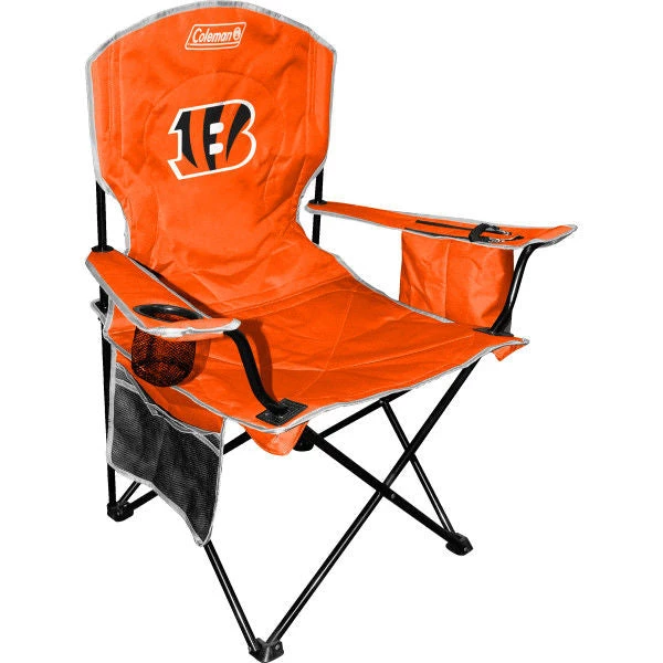 Licenced + Collectibles Rawlings NFL Cincinnati Bengals Cooler Quad Chair 1 Licenced + Collectibles Rawlings NFL Cincinnati Bengals Cooler Quad Chair