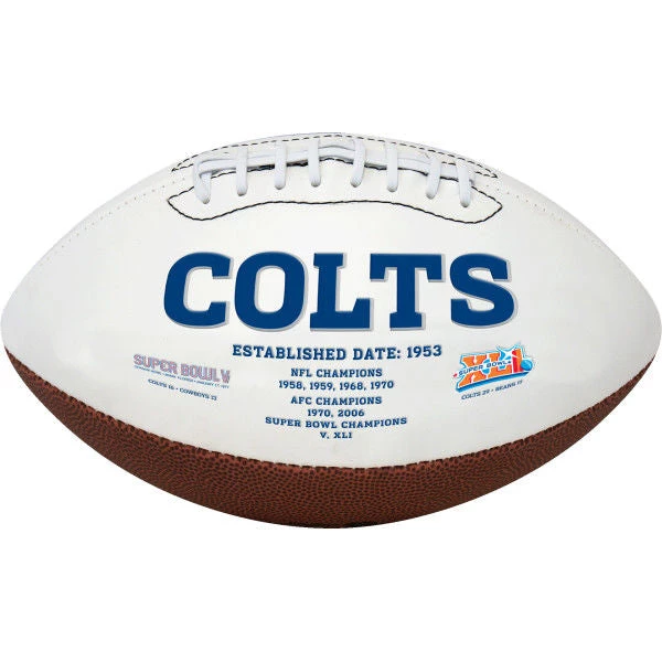 Rawlings NFL Indianapolis Colts Football - Official Size Licenced + Collectibles