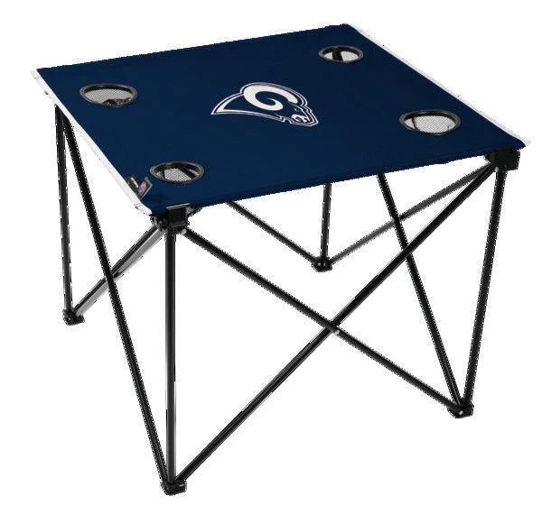 Rawlings NFL Los Angeles Rams Deluxe Tailgate Table 1 Rawlings NFL Los Angeles Rams Deluxe Tailgate Table