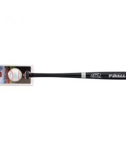 Rawlings T-Ball Wood Bat With Training Ball Team Sports