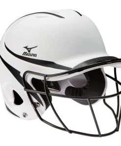 Mizuno Prospect Series Youth Batting Helmet With Faspitch Softball Mask Team Sports