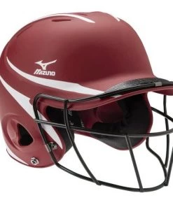 Mizuno Prospect Series Youth Batting Helmet With Faspitch Softball Mask Team Sports