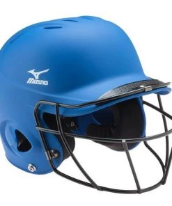 Mizuno Prospect Solid Youth Batting Helmet With Fastpitch Wire Mask