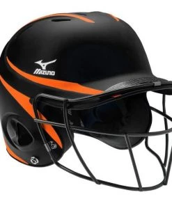 Mizuno Prospect Series Youth Batting Helmet With Faspitch Softball Mask Team Sports
