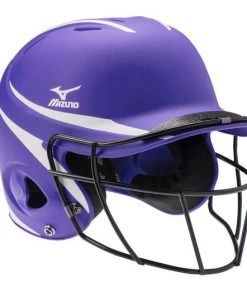 Mizuno Prospect Series Youth Batting Helmet With Faspitch Softball Mask Team Sports
