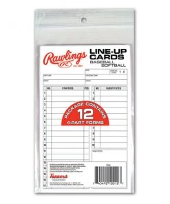 Rawlings System-17 Lineup Cards Refill Pack Team Sports