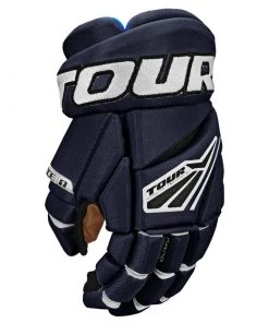 Tour Code 1 Hockey Gloves Blue/White