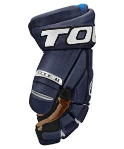 Tour Code 1 Hockey Gloves Blue/White