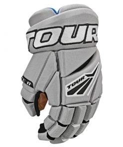 Tour Code 1 Hockey Gloves Grey&Black Team Sports